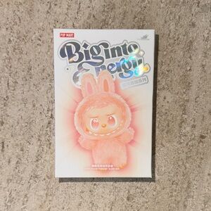 Pop Mart The Monsters Big into Energy ‘Happiness’ Labubu Plush Pendant Keychain